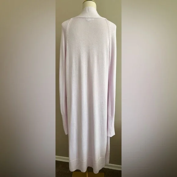 NWT Leith by Nordstrom Lilac Midi-Cardigan - Picture 7 of 10